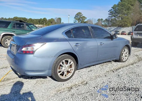 2012 Nissan Maxima S z USA, uszkodzony, nr VIN 1N4AA5AP6CC803480